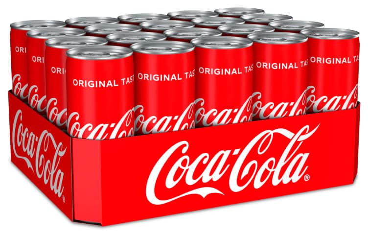 Coca-Cola 0,33l boks Brett A 20stk