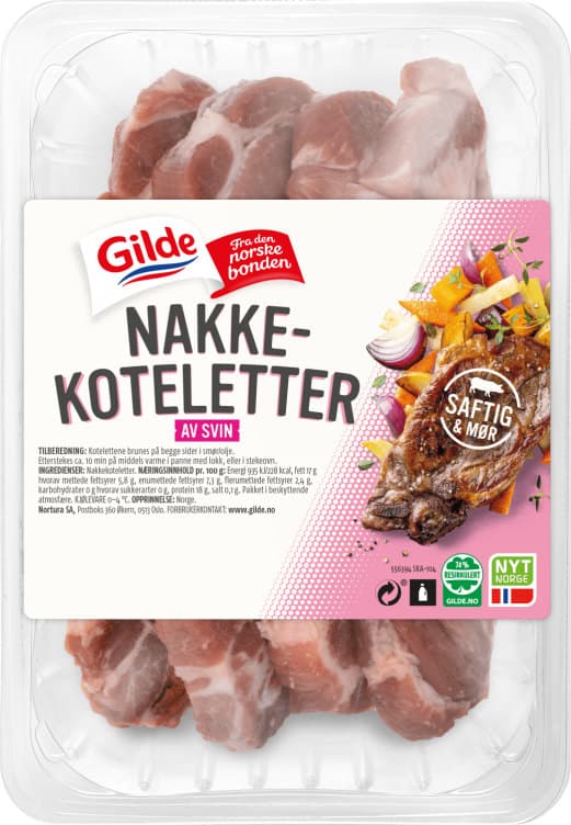 Svin Nakkekotelett