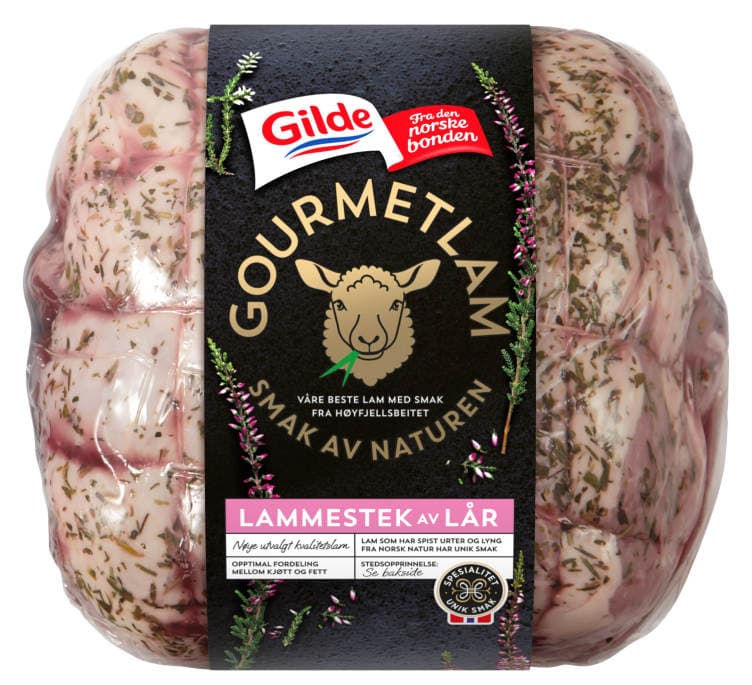 Lammestek Av Lår Ca1,1kg Gourmetlam