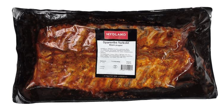 Spareribs Forkokt