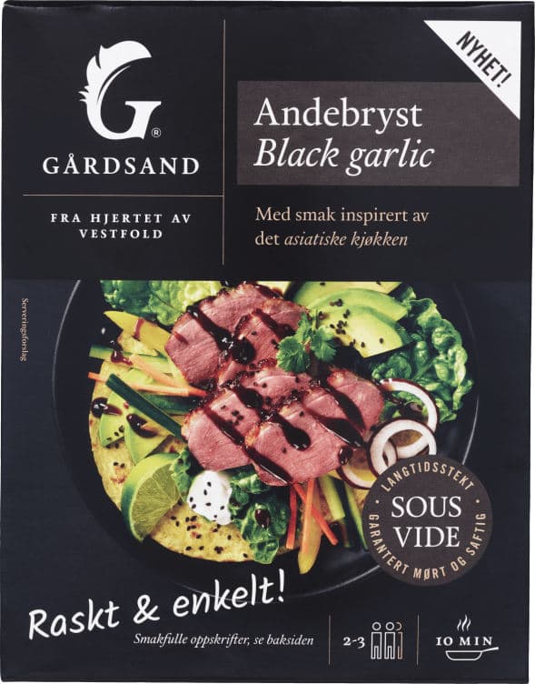 Andebryst Sousvide