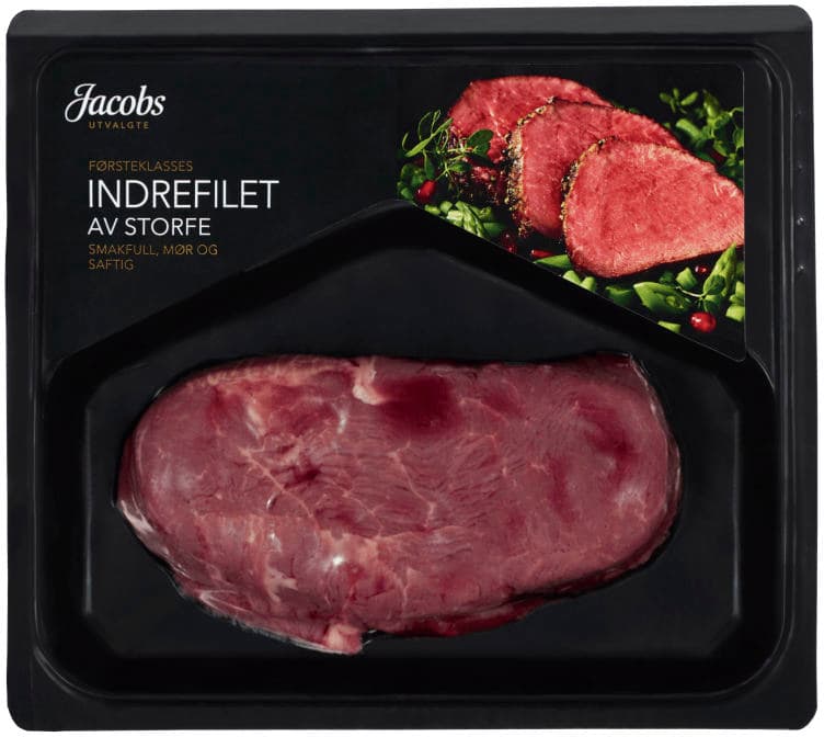 Storfe Indrefilet Ca170g Jacobs Utvalgte