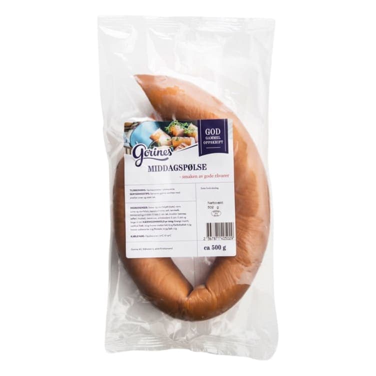 Middagspølse