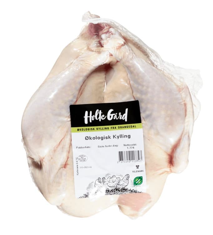 Kylling hel Rå