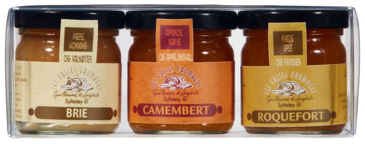 Marmelade til Ost 3x45g Lesgards