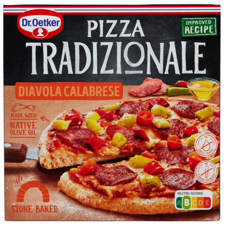Tradizionale Pizza Diavola Calabrese 360g Dr. Oetker