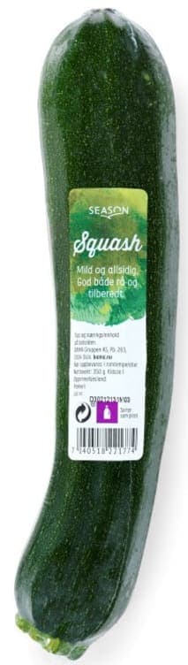 Grønn squash pr stk