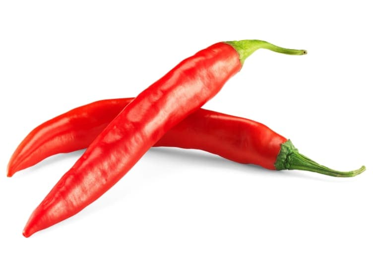 Rød chilipepper pr stk