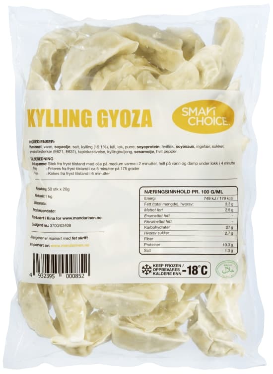 Kylling Gyoza