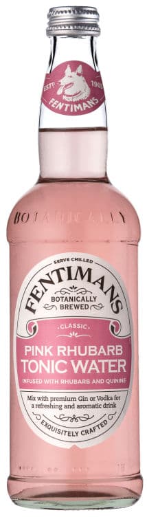 Fentimans Pink Rhubarb Tonic 0% 50cl flaske
