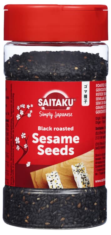 Sesamfrø Svarte 95g Saitaku