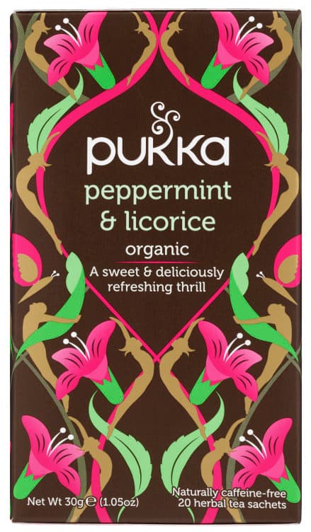 Peppermint &Licorice Urtete 20pos Pukka
