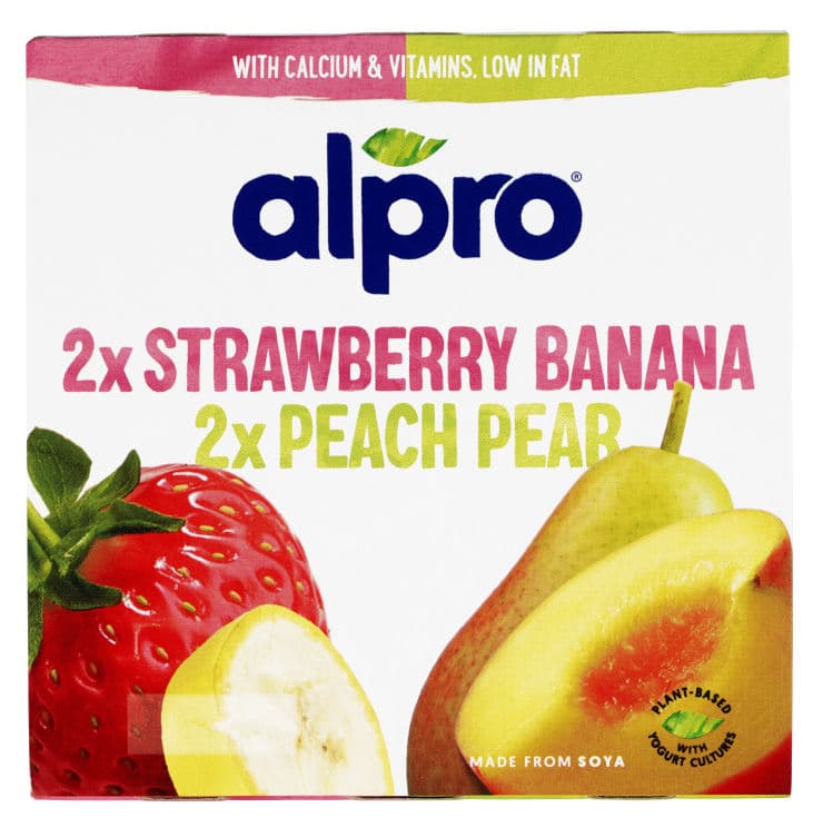 Soyagurt Mixed Fruit 4x125g Alpro