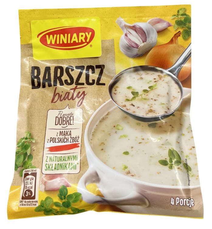 Suppe Borsh Hvit