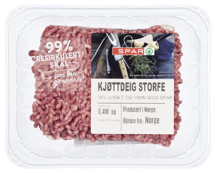 Kjøttdeig Storfe