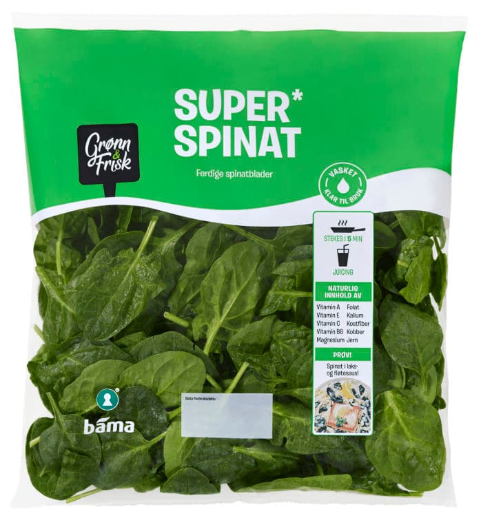 Spinat 200g Grønn&Frisk