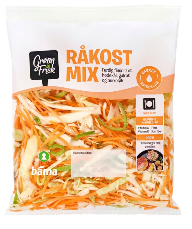 Råkost Mix 250g Grønn&Frisk