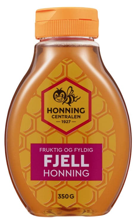 Fjellhonning Flytende 350g Honningsentralen