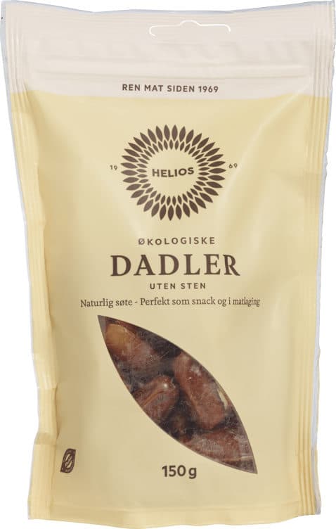 Dadler Økologisk 150g Helios