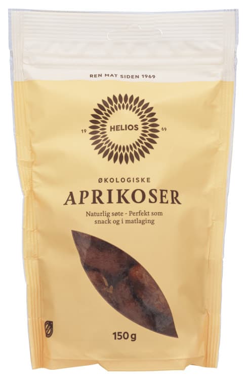 Aprikoser Økologisk 150g Helios