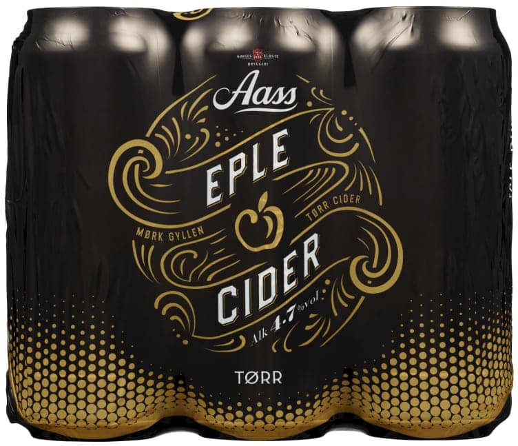 Aass Cider Eple Tørr 0,5lx6 boks