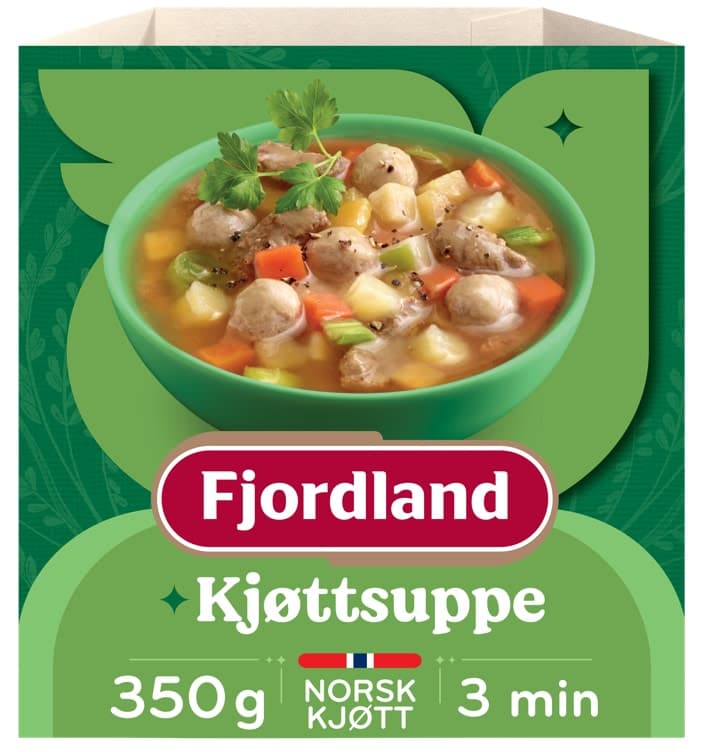 Kjøttsuppe 350g Fjordland