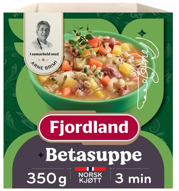 Betasuppe Brimis 350g Fjordland