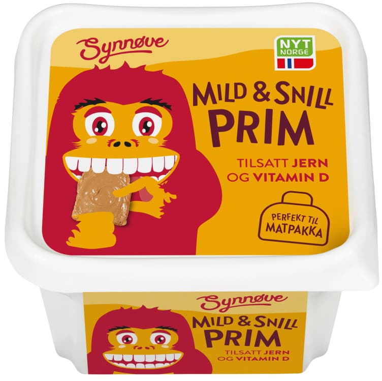 Prim Mild&Snill 190g Synnøve
