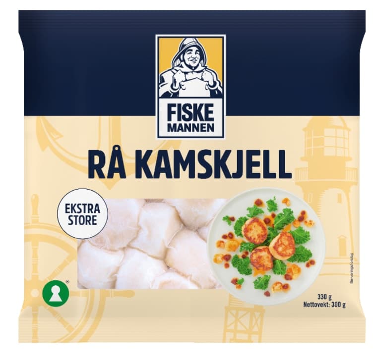 Kamskjell Msc Rå