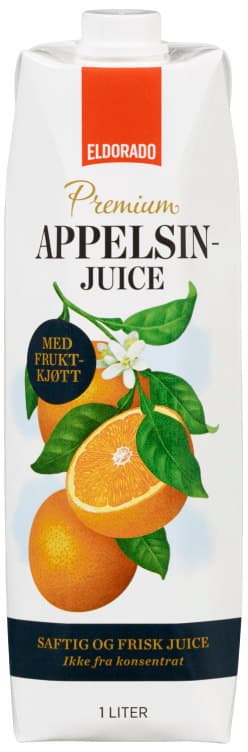 Appelsinjuice m/Fruktkjøtt 1l Eldorado