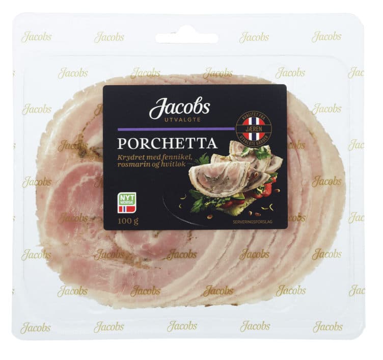 Porchetta 100g Jacobs Utvalgte