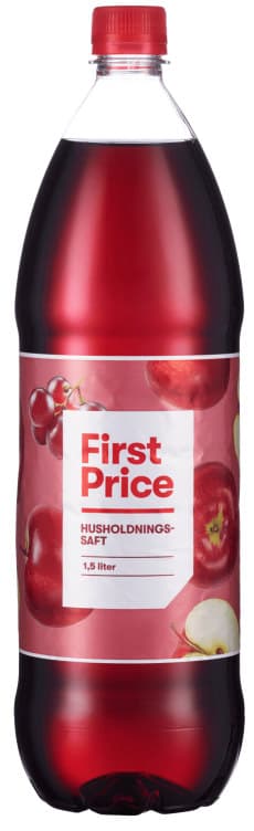 Husholdningssaft Sukkerredusert 1,5l First Price