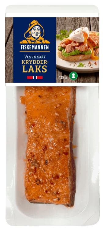 Krydderlaks Varmrøkt 125g Fiskemannen