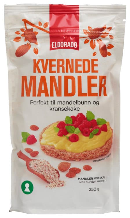 Mandler Kvernede 250g Eldorado