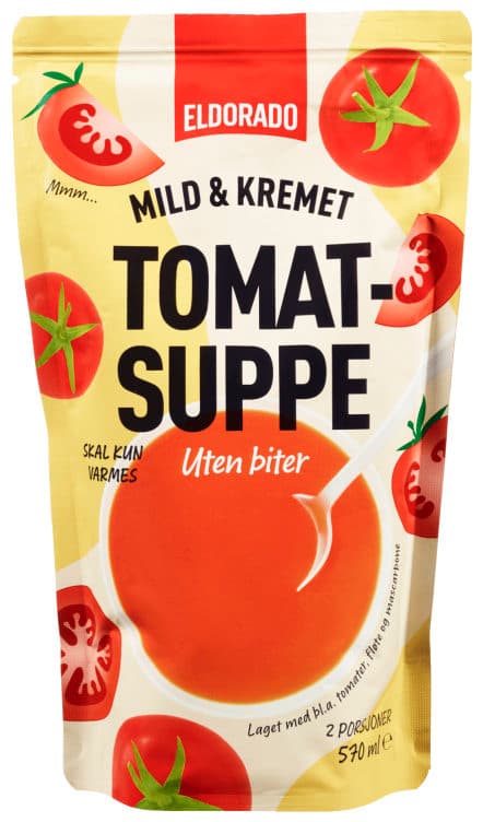 Tomatsuppe Mild 570ml Eldorado