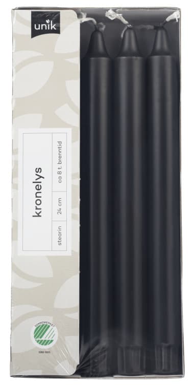 Kronelys Sort