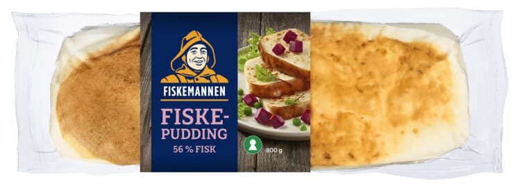 Fiskepudding Formstekt 800g Fiskemannen