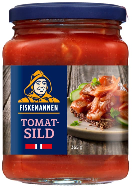 Tomatsild 365g Fiskemannen