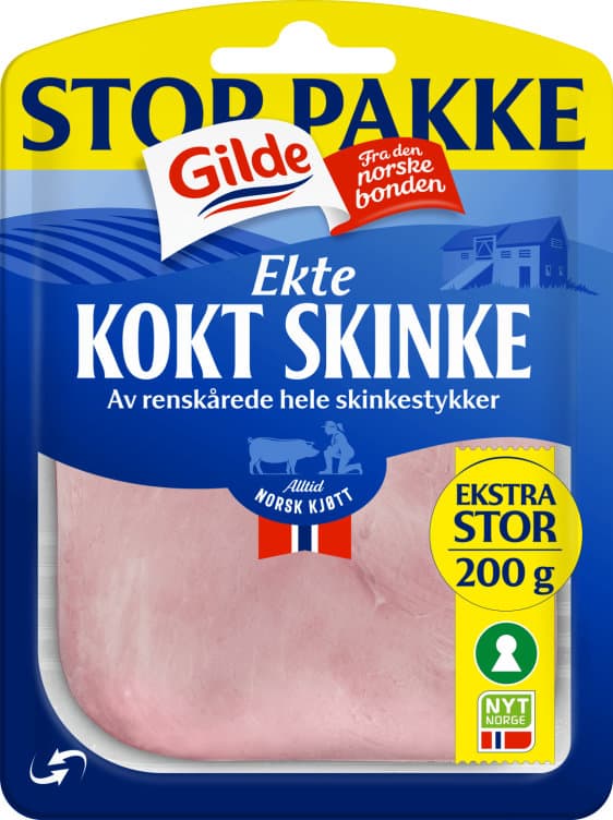 Kokt Skinke Ekte