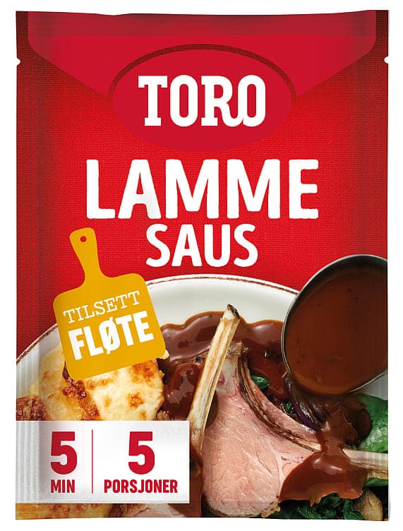 Lammesaus m/Urter&Rødvin 42g Toro