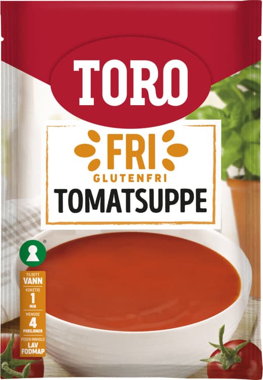 Tomatsuppe glutenfri 73g Toro