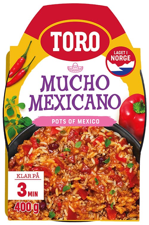 Meksikansk Gryte 400g Toro