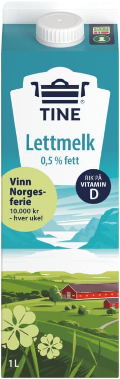 Lettmelk 0,5%