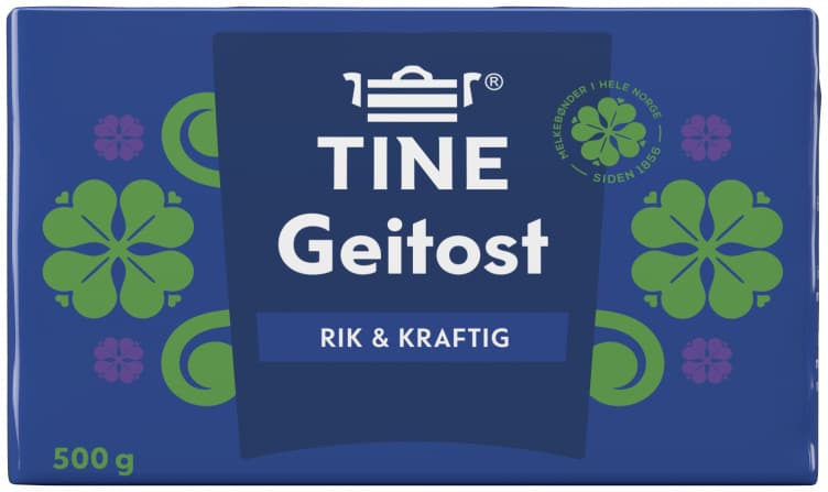 Geitost Ekte Fg33 500g Tine