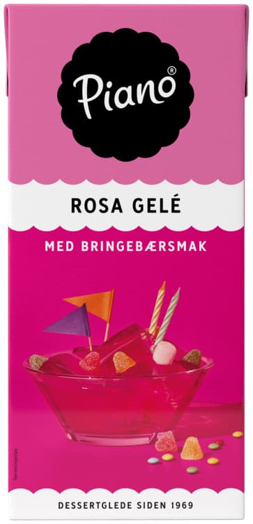 Bringebærgele