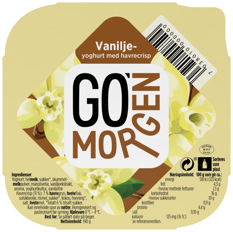 Go Morgen Yoghurt