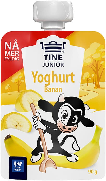 Junior Yoghurt Banan 90g Tine