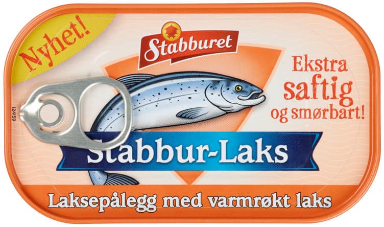 Stabbur-Laks Varmrøkt 90g Stabburet