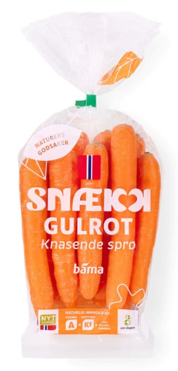 Gulrot Snacks