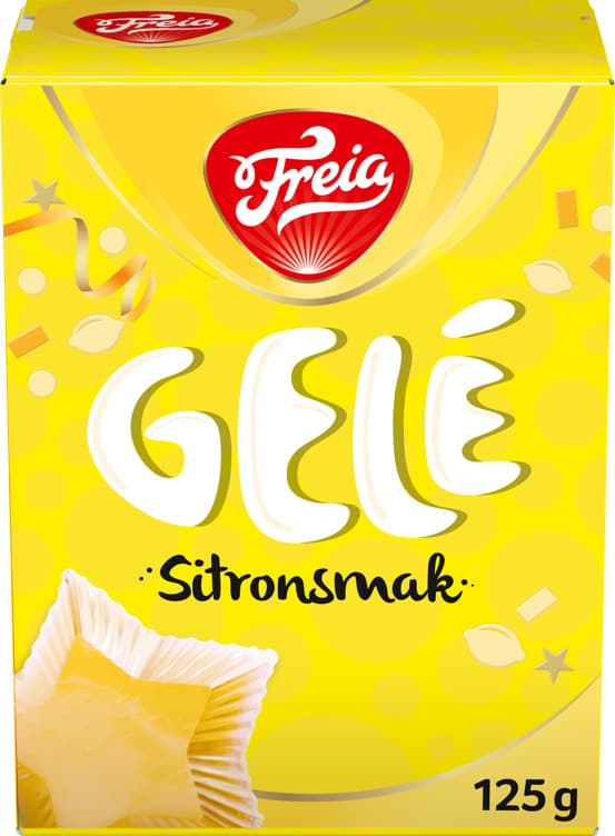 Gele Sitron 125g Freia